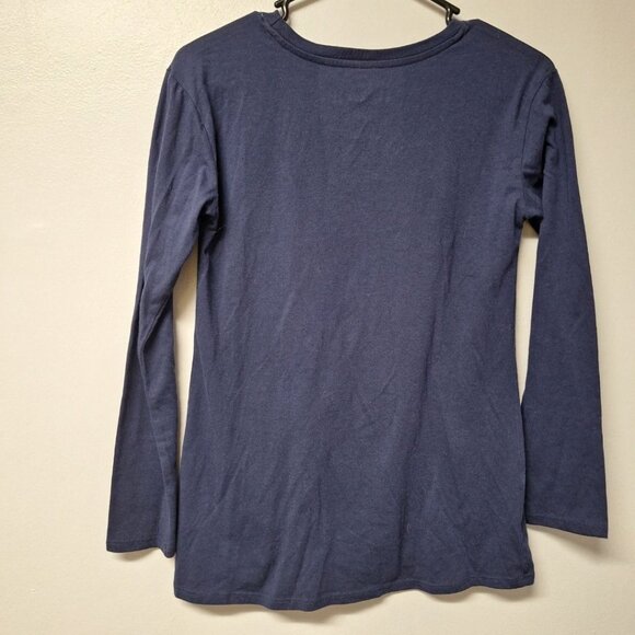 Disney Frozen II Shirt Girls XL 14 16 Long Sleeve Blue Princess Anna Olaf Elsa - Picture 6 of 7